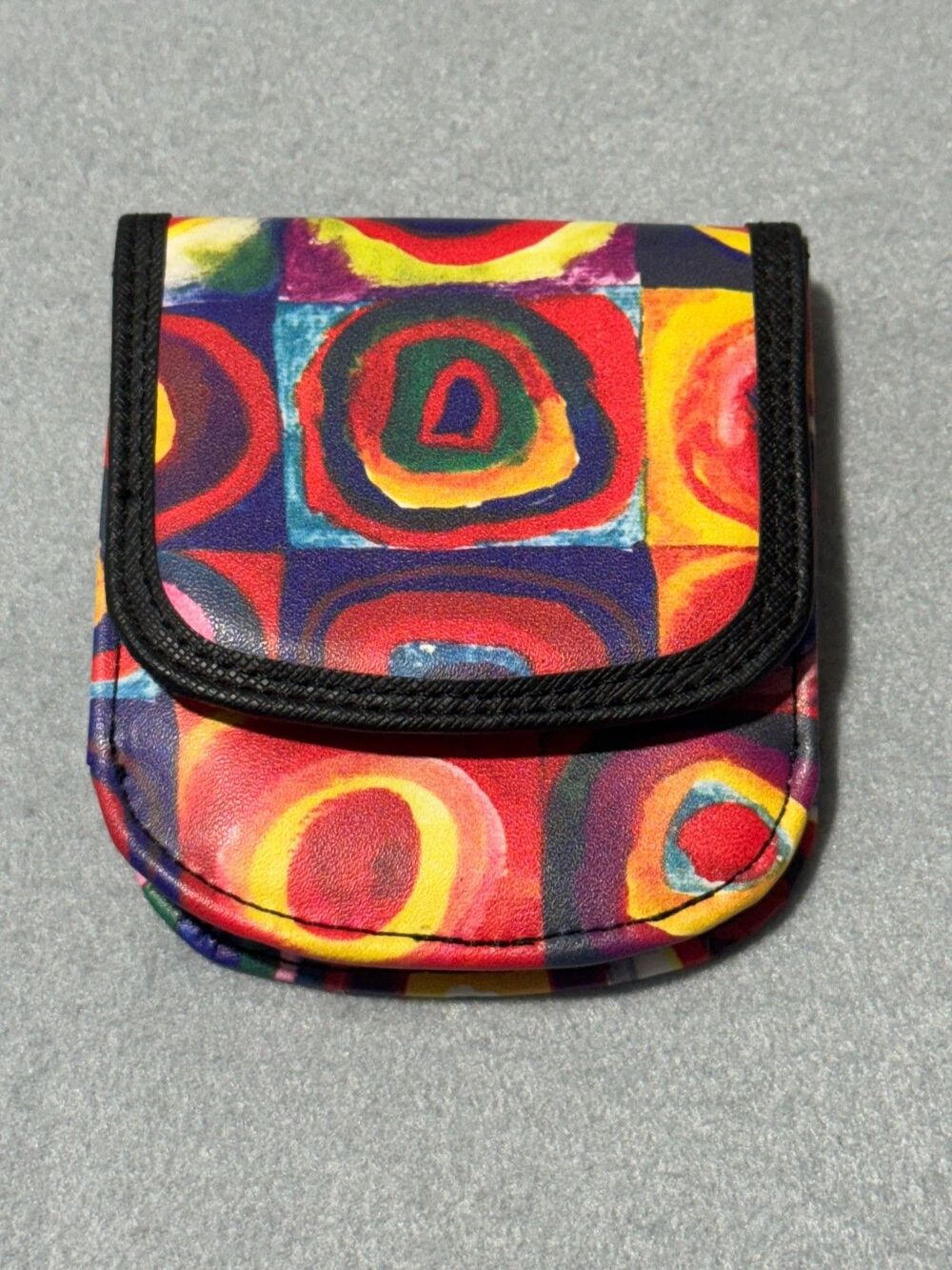 Original Taxi Wallet RARE Alicia Klein Kandinsky Colorful Classic NEW